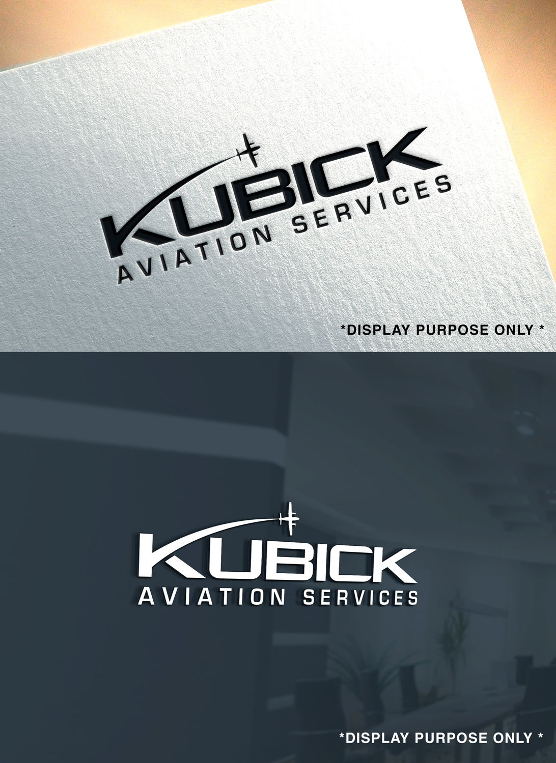 Logo Design by RaKu 2 for Kubick Aviation Services | Design #36963041