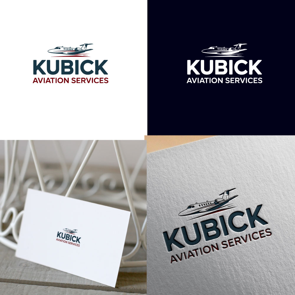 Logo Design by Jonshonkal for Kubick Aviation Services | Design #36958618