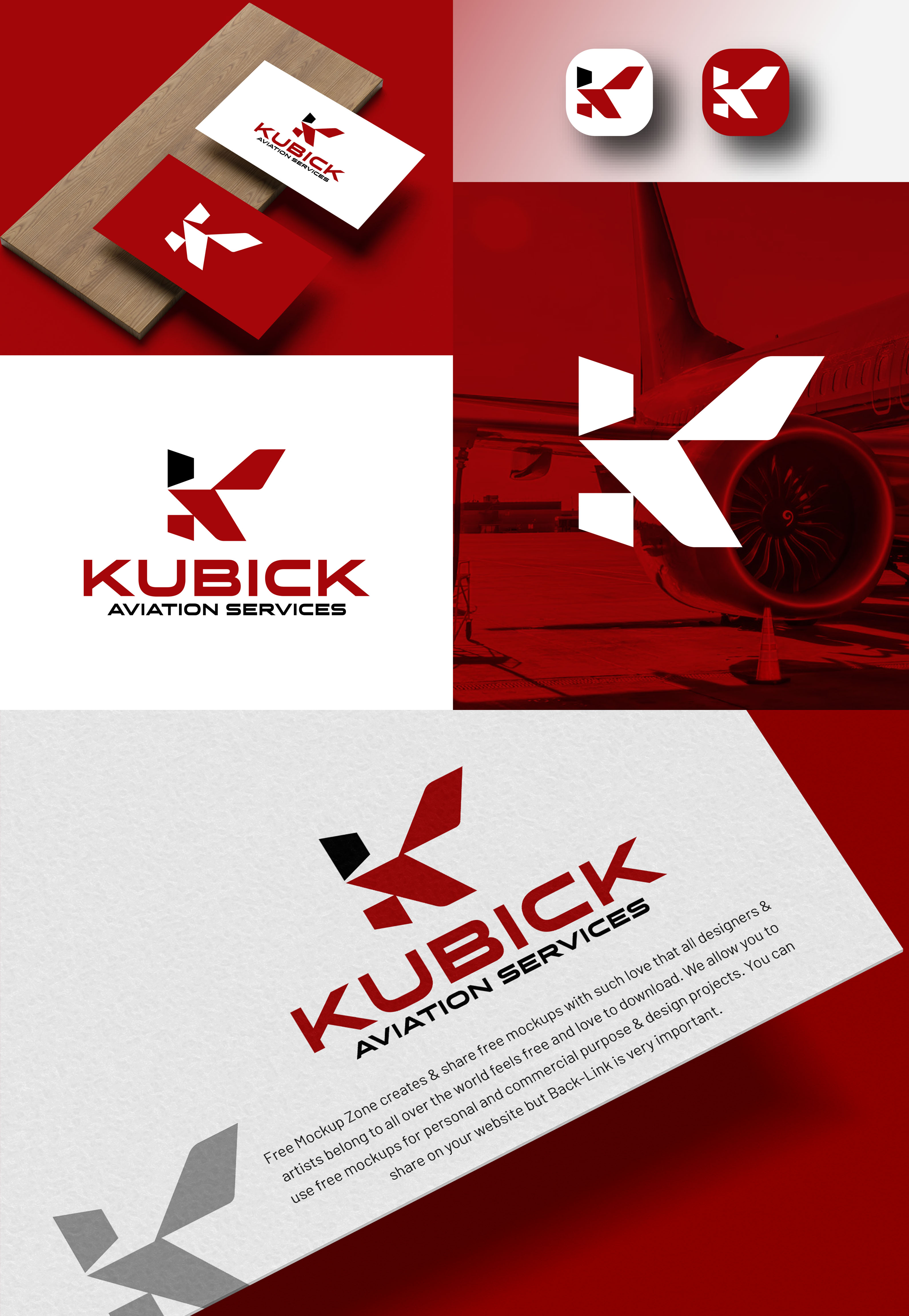 Logo Design by yellowdot for Kubick Aviation Services | Design #36930301
