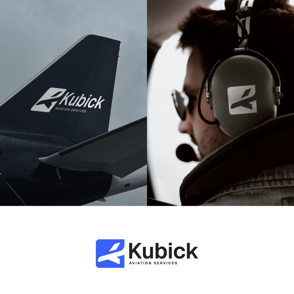 Logo-Design von Adobe Expert 360 für Kubick Aviation Services | Design #36935490