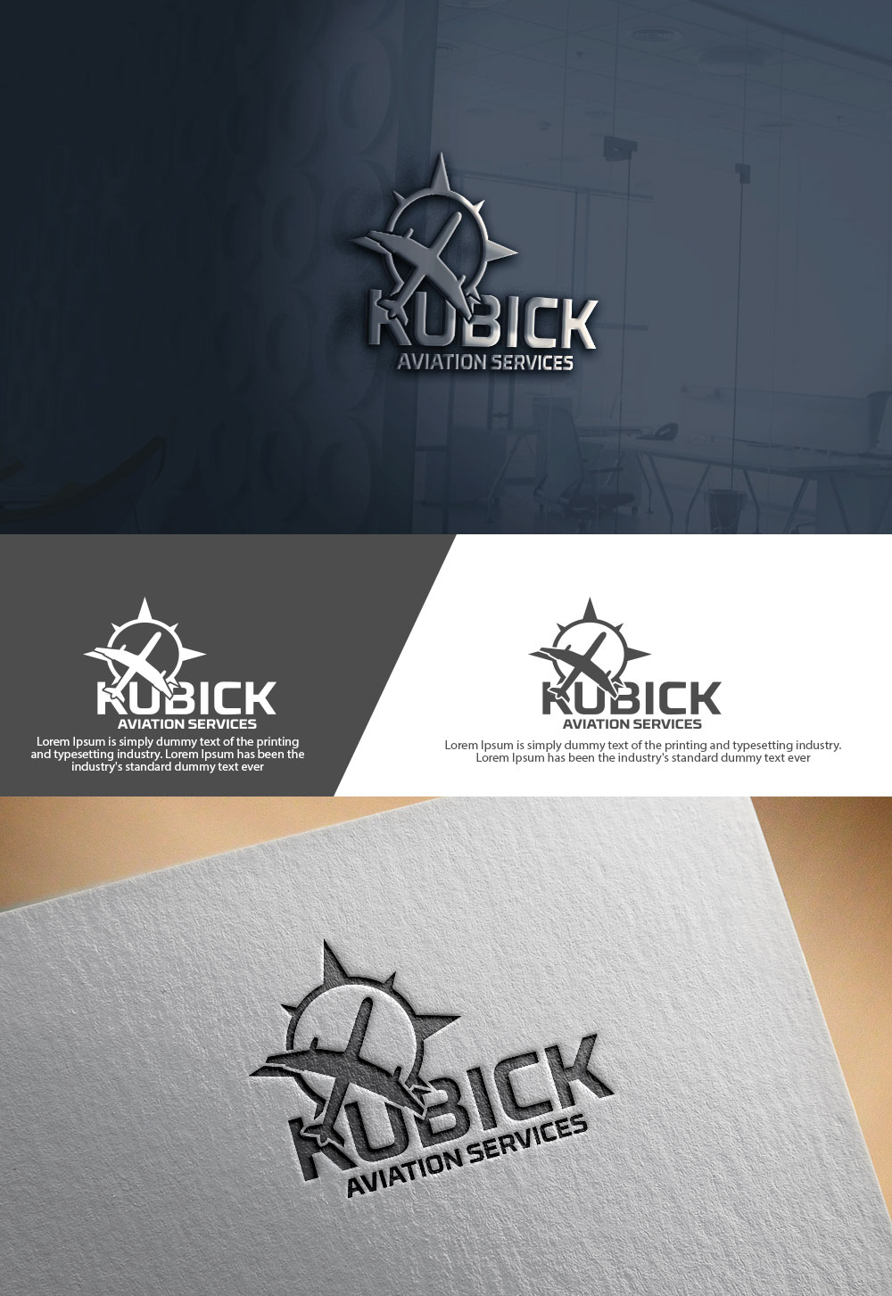 Logo Design by sulemani  creation for Kubick Aviation Services | Design #36935733