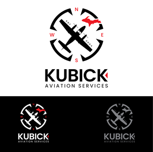 Logo Design by John Mark Arts for Kubick Aviation Services | Design: #36932243