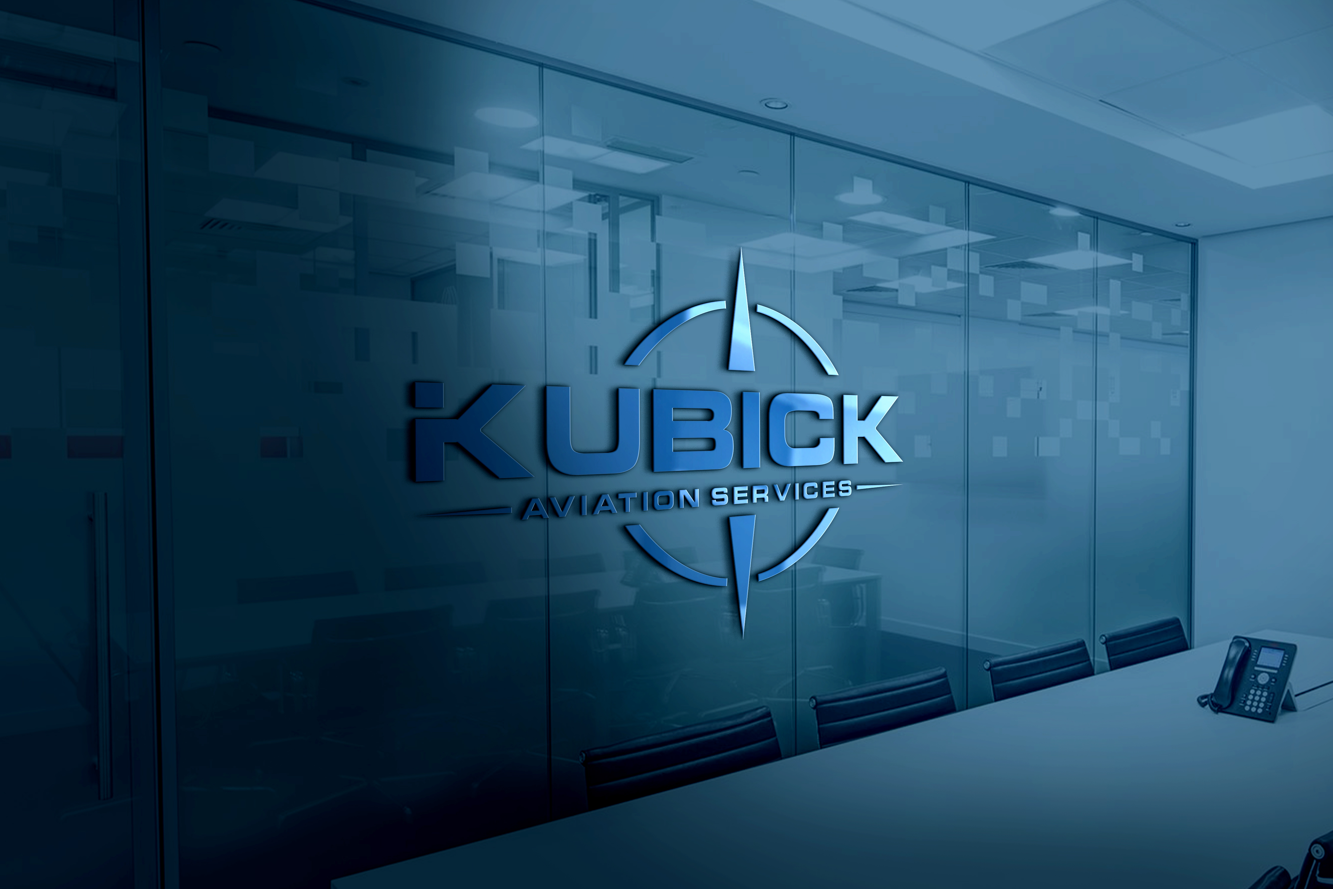 Logo Design by Eldmal for Kubick Aviation Services | Design #36930826