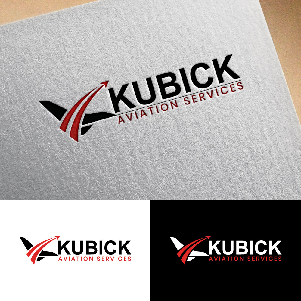 Logo Design by bute for Kubick Aviation Services | Design #36943366