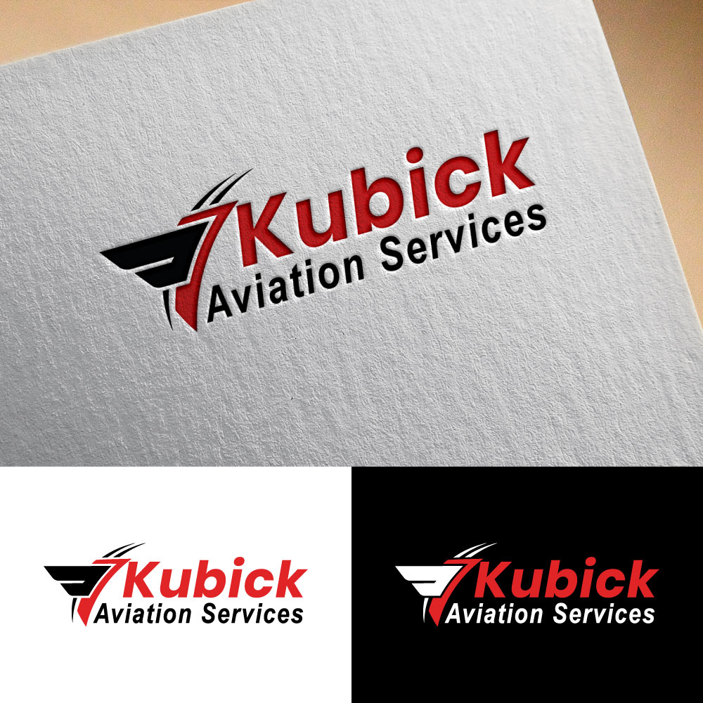 Logo Design by bute for Kubick Aviation Services | Design #36943451