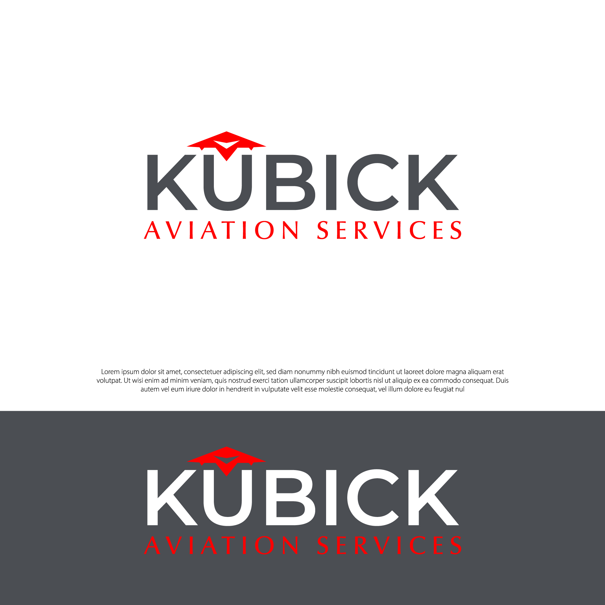 Logo Design by Designerrasedul for Kubick Aviation Services | Design #36930669