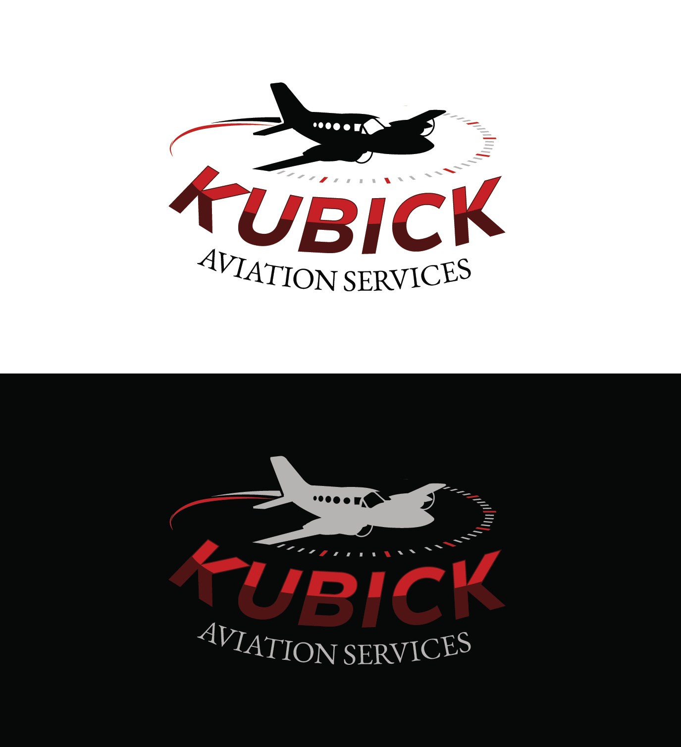 Logo Design by dhamkith for Kubick Aviation Services | Design #36937733
