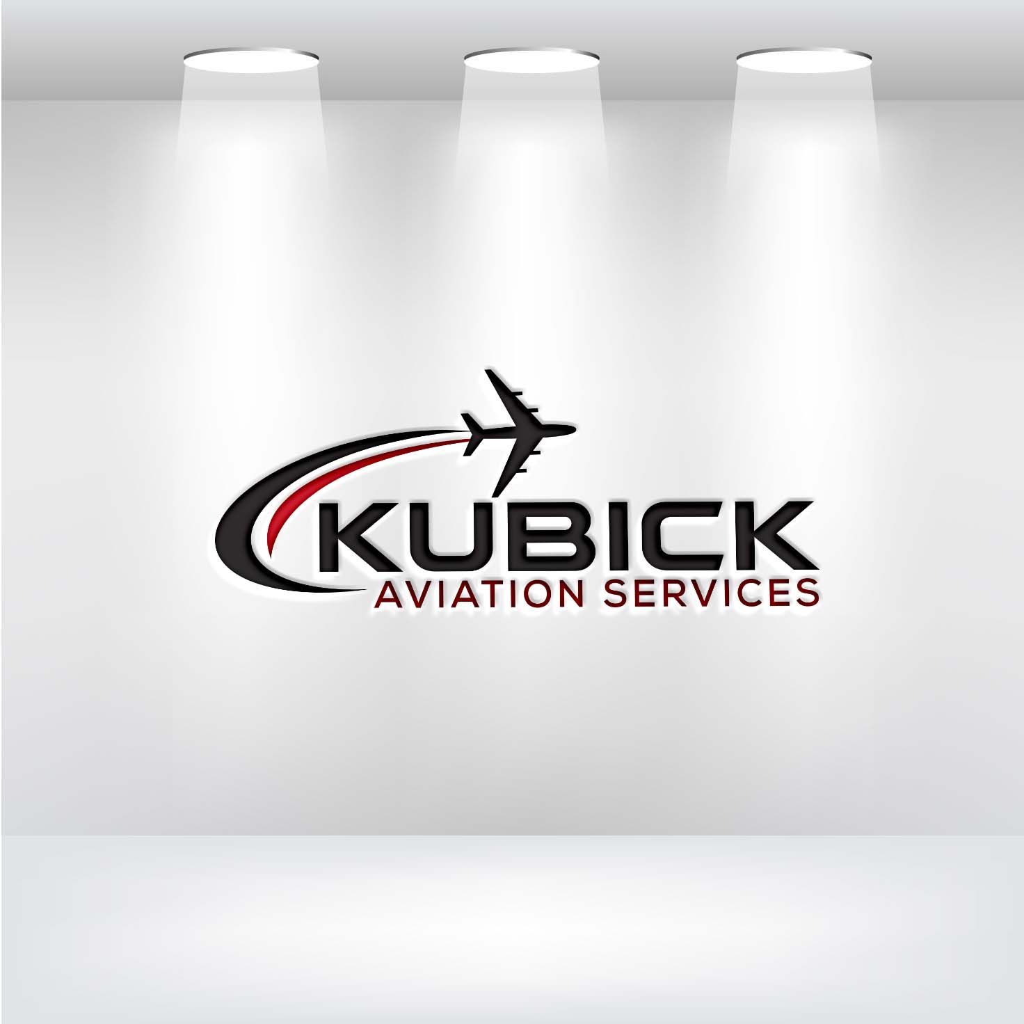 Logo Design by RobloxPro for Kubick Aviation Services | Design #36936573