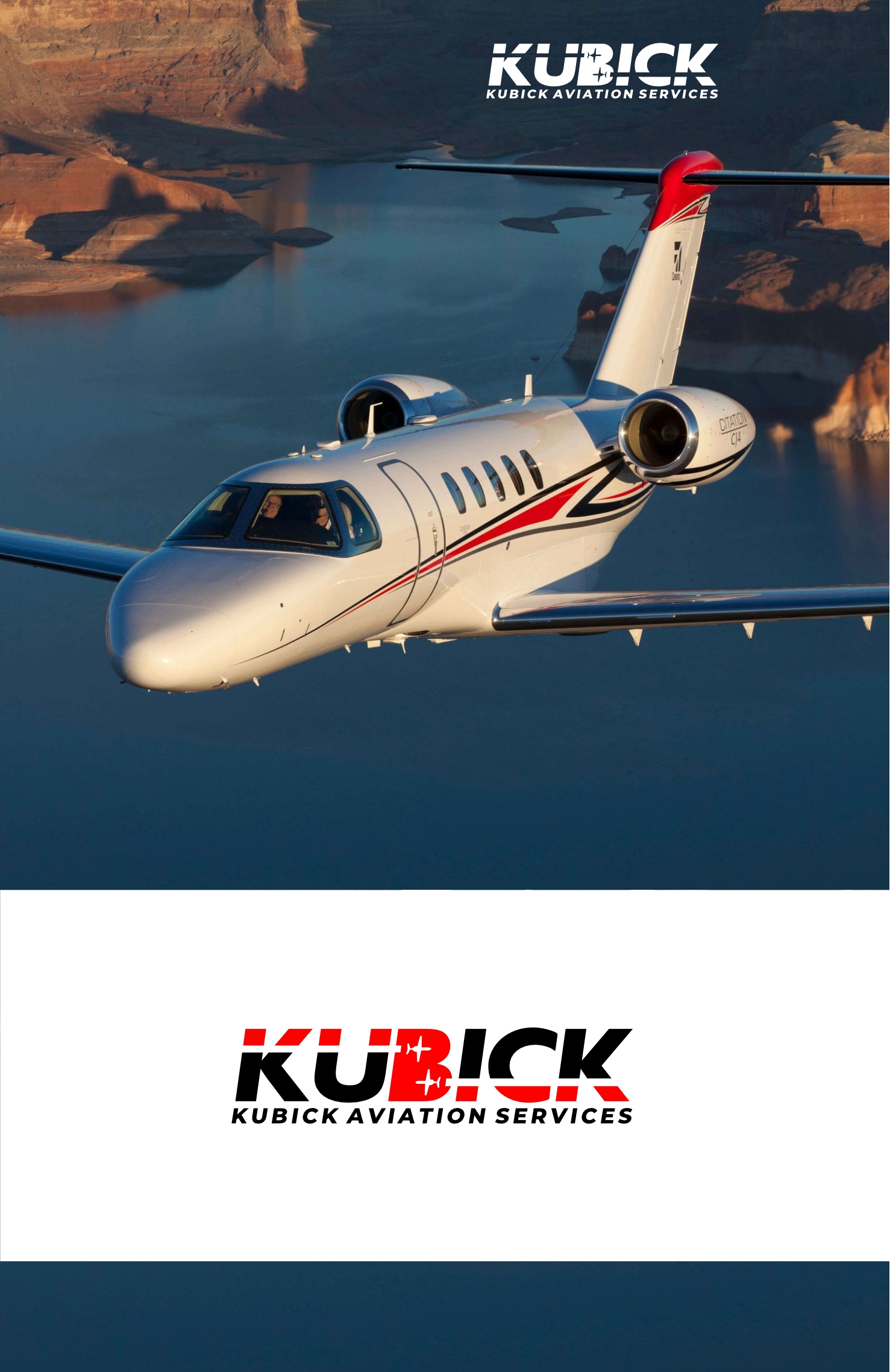 Logo Design by noon3897 for Kubick Aviation Services | Design #36934139