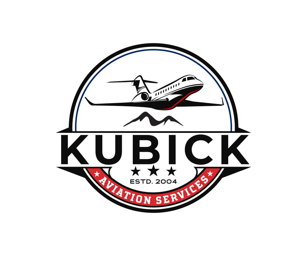 Logo Design by PixelIron for Kubick Aviation Services | Design #36936969