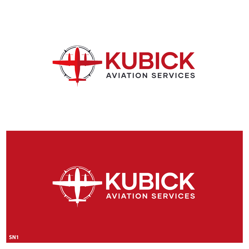 Logo Design by Sujit Banerjee for Kubick Aviation Services | Design #36932867
