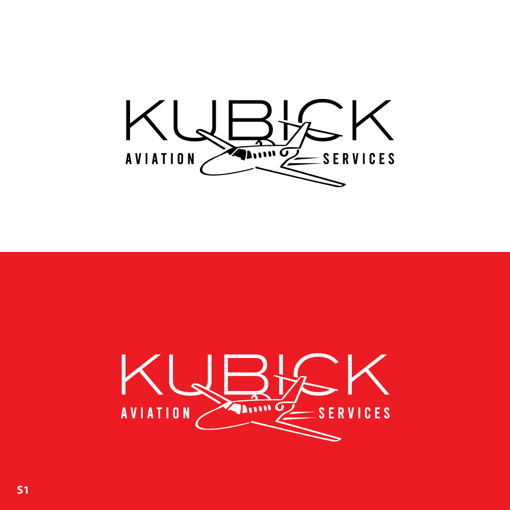 Logo Design by Sujit Banerjee for Kubick Aviation Services | Design #36932869