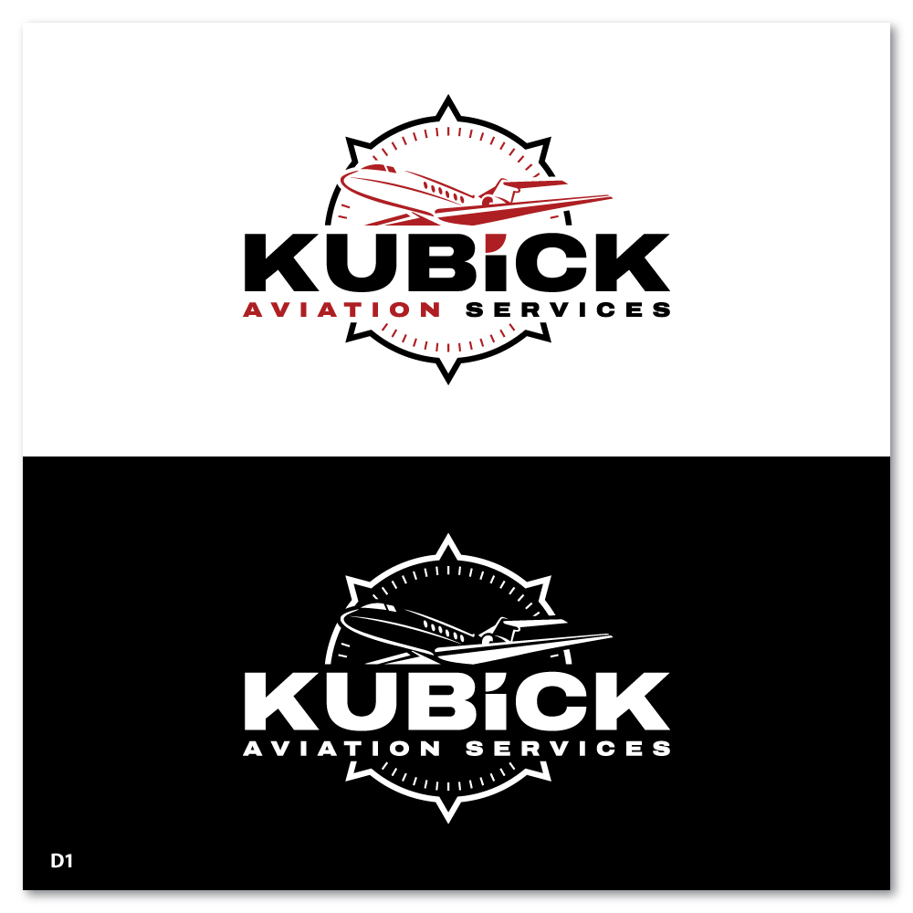 Logo Design by Sujit Banerjee for Kubick Aviation Services | Design #36932872
