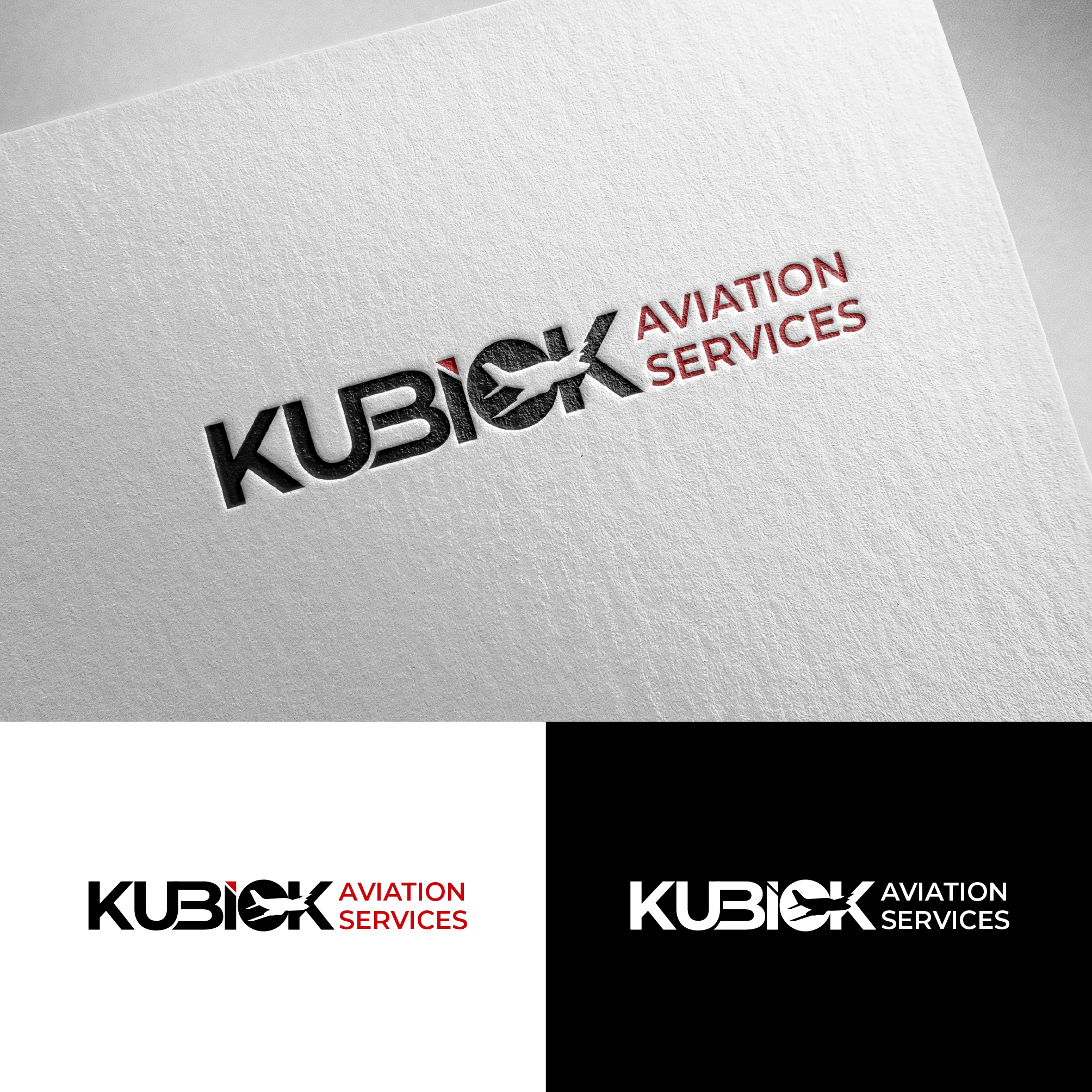 Logo Design by alzac for Kubick Aviation Services | Design #36961609