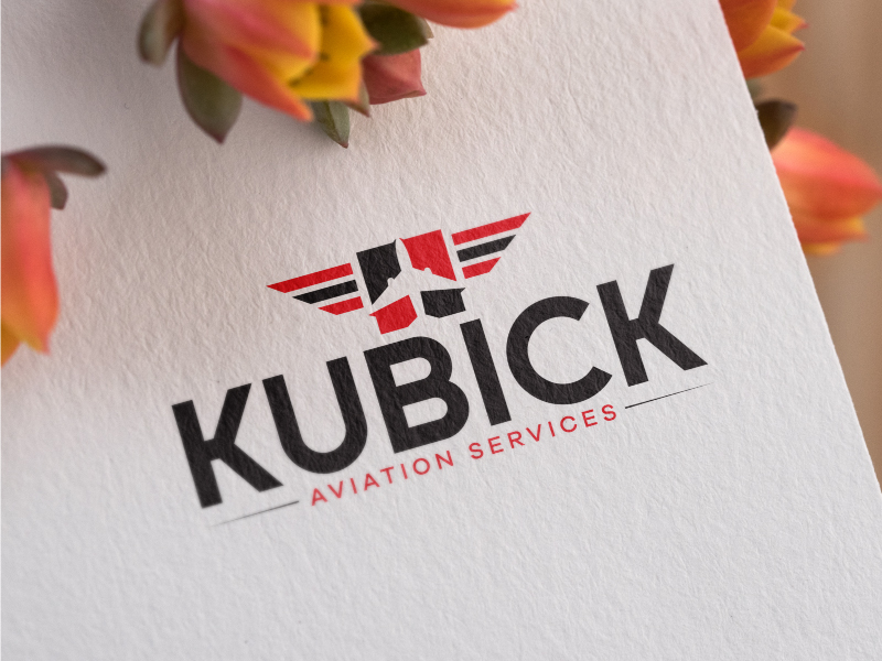 Logo Design by victipedia for Kubick Aviation Services | Design #36947138