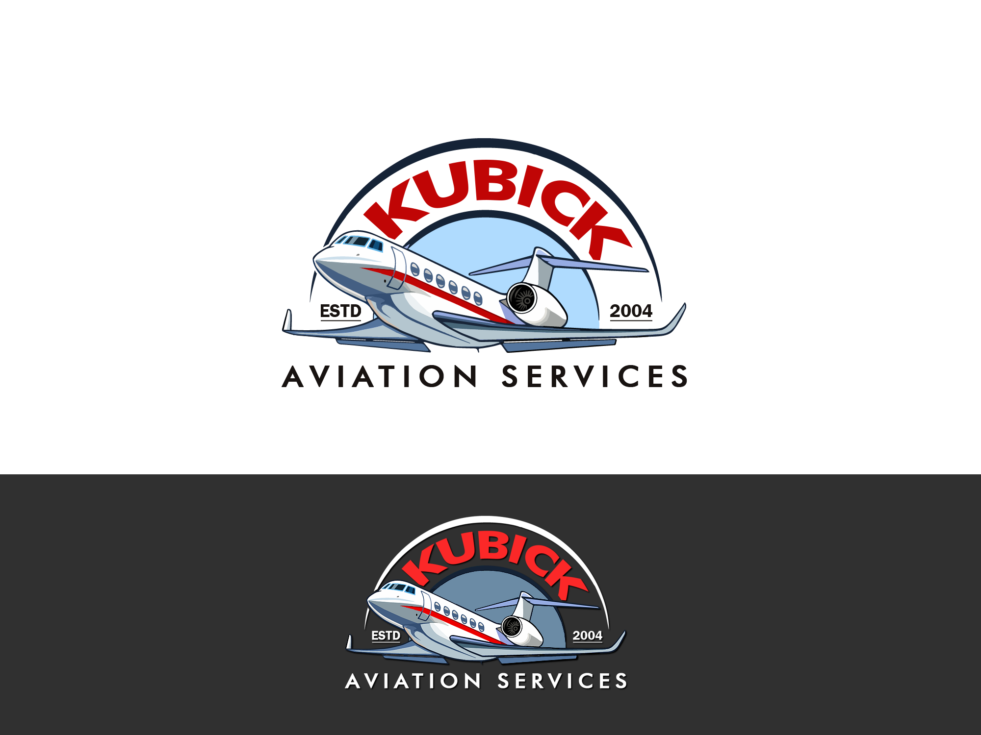 Logo-Design von nouarbiti für Kubick Aviation Services | Design #36960404