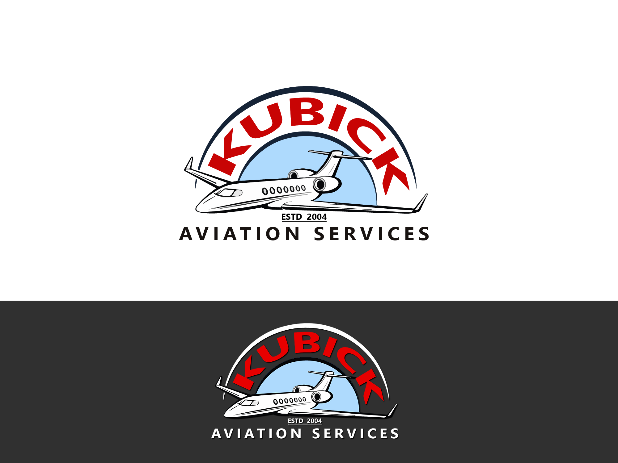 Logo-Design von nouarbiti für Kubick Aviation Services | Design #36960874