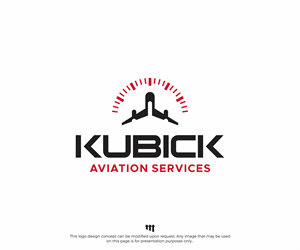 Logo Design by MBARO for Kubick Aviation Services | Design: #36967022