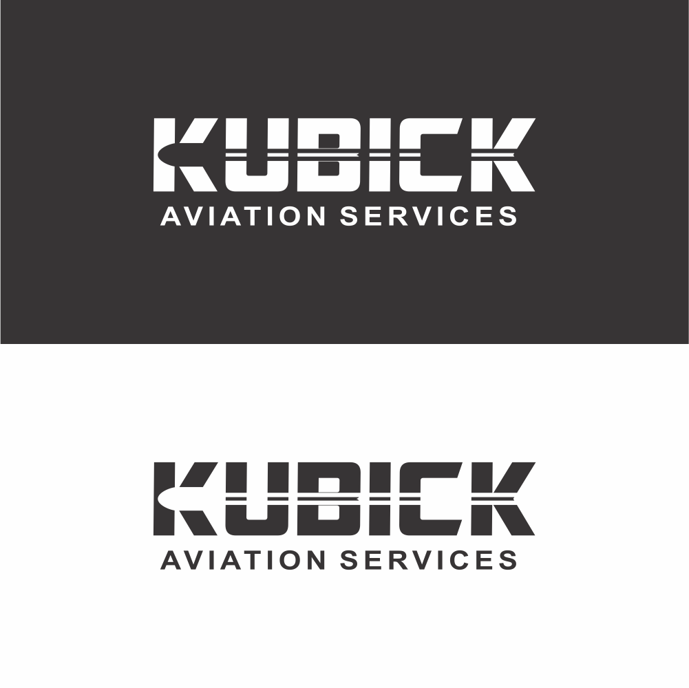 Logo Design by NATURAL SRI for Kubick Aviation Services | Design #36963980