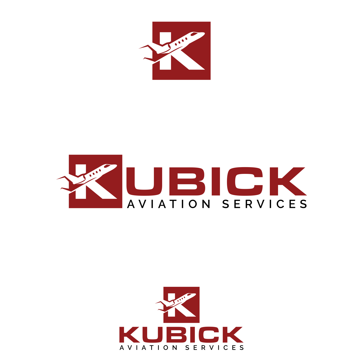 Logo Design by DigitalArt for Kubick Aviation Services | Design #36963293