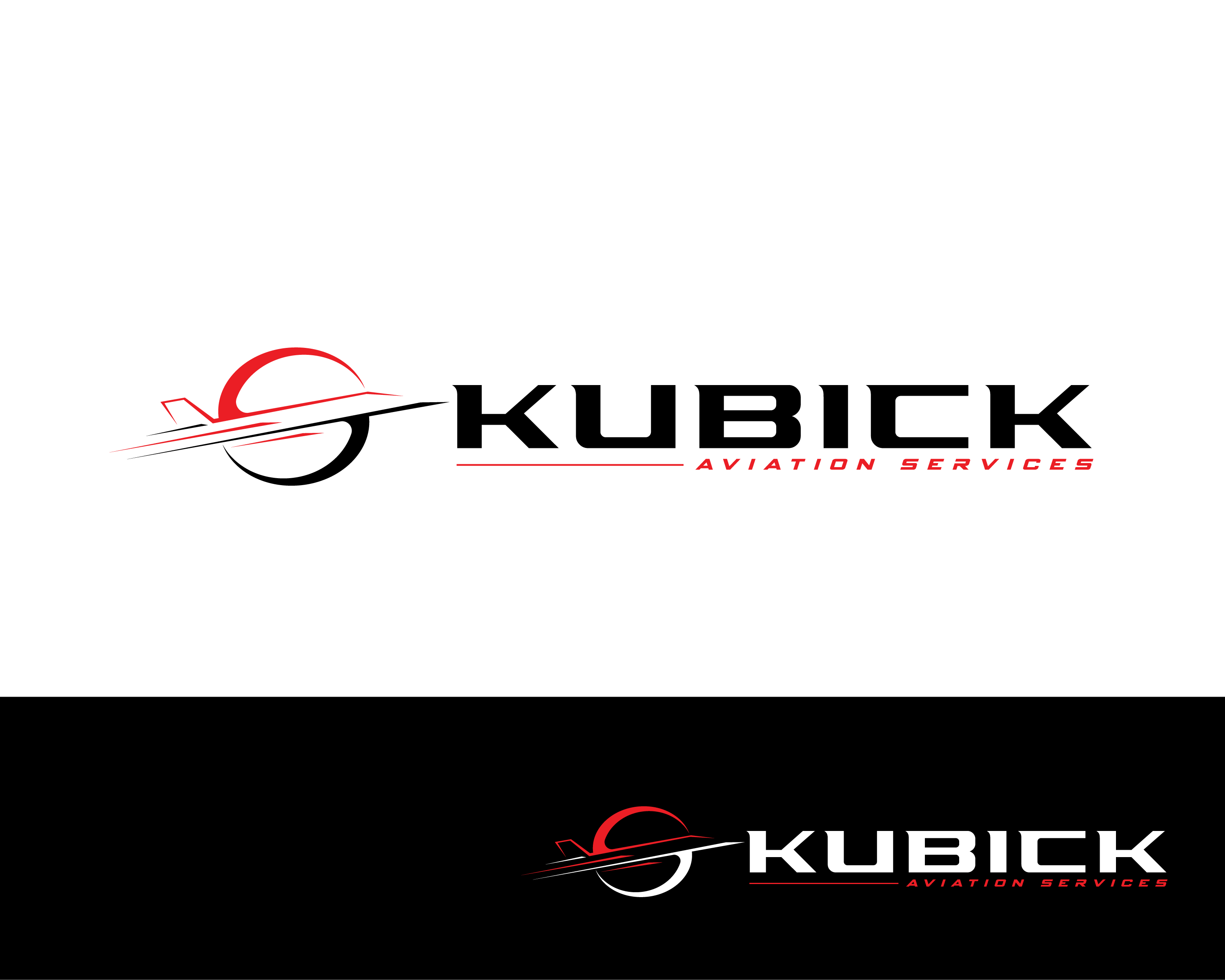 Logo Design by UMBRA Designs for Kubick Aviation Services | Design #36929463