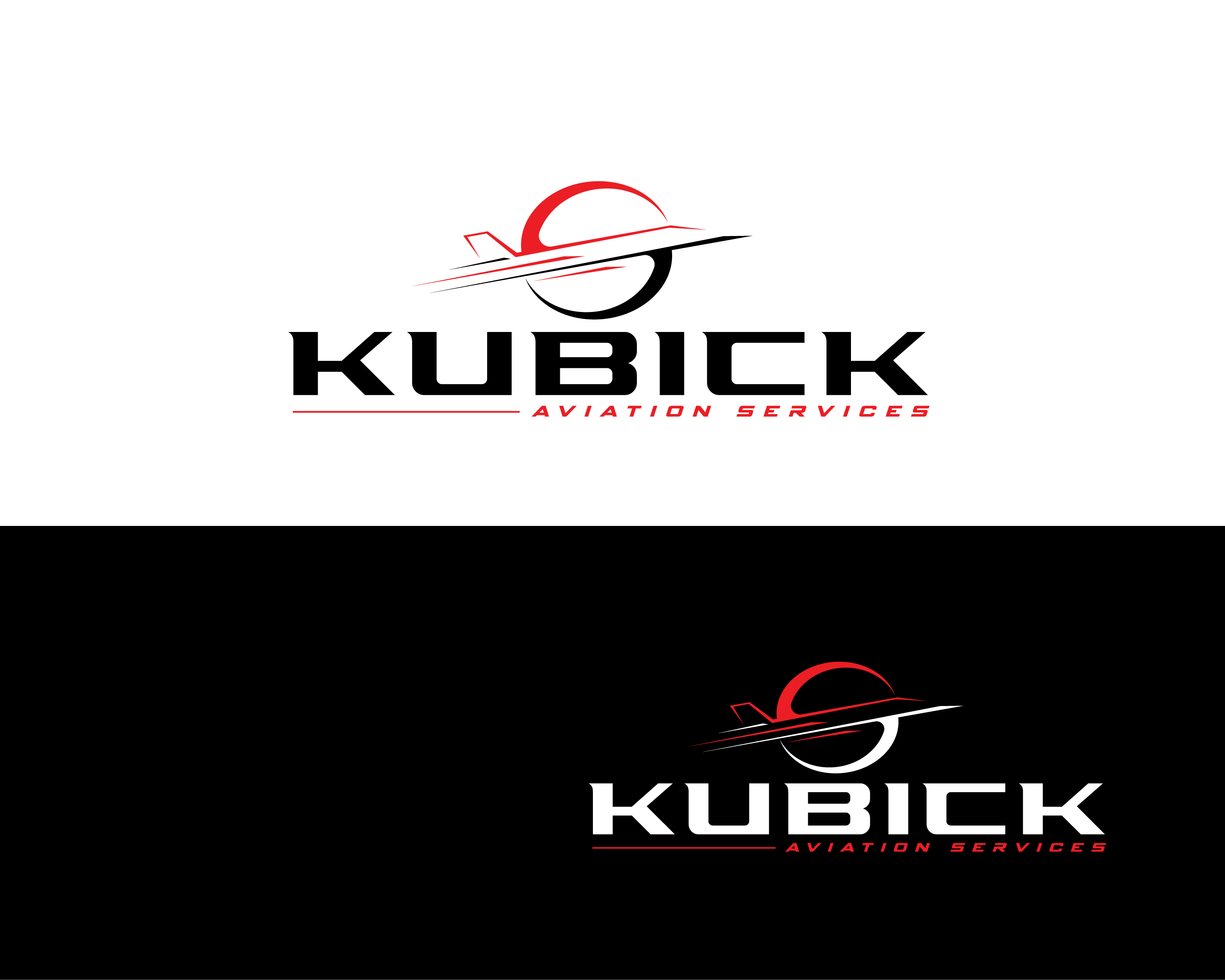 Logo Design by UMBRA Designs for Kubick Aviation Services | Design #36929464