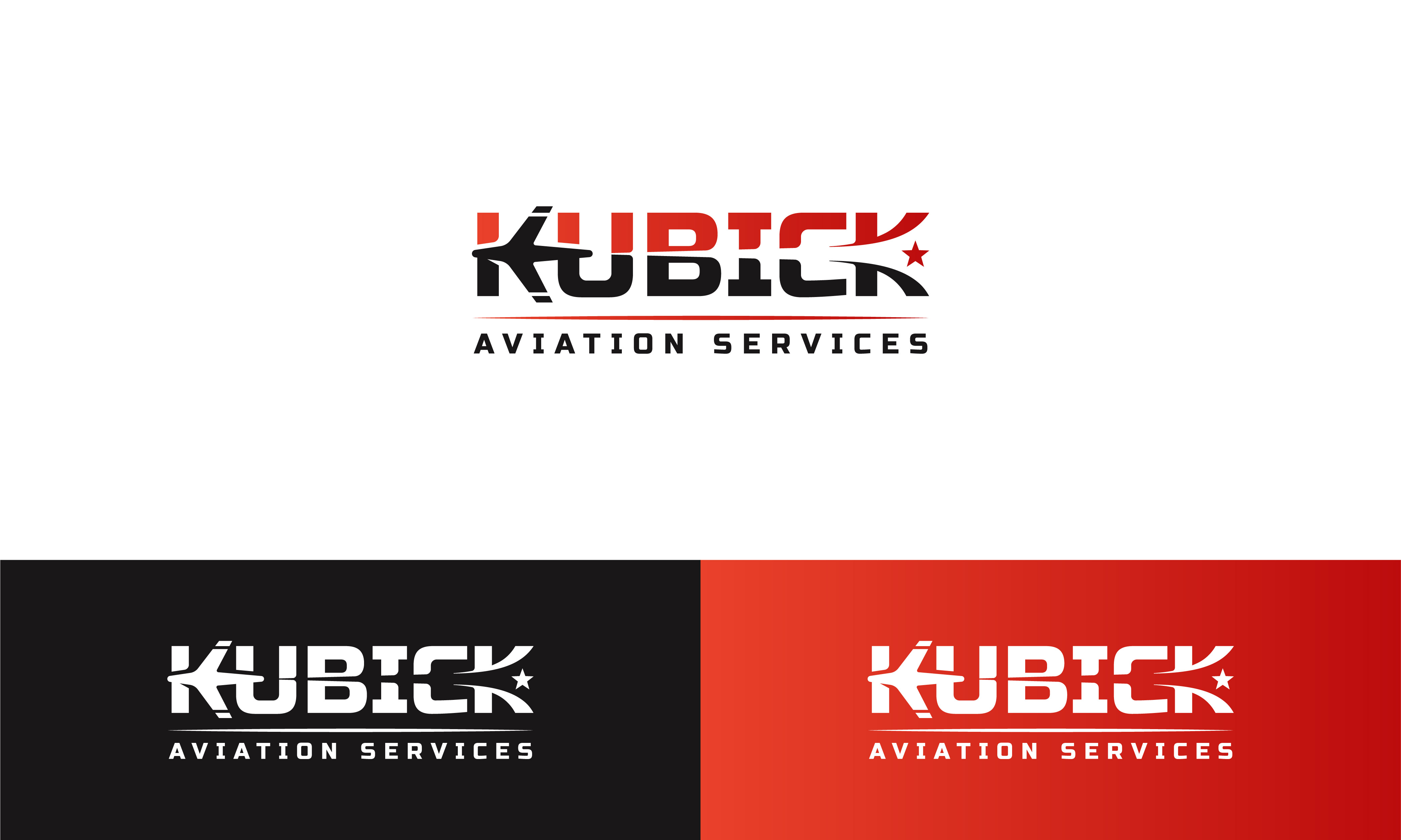Design de Logo par Kornelius - Lahalah pour Kubick Aviation Services | Design #36936870
