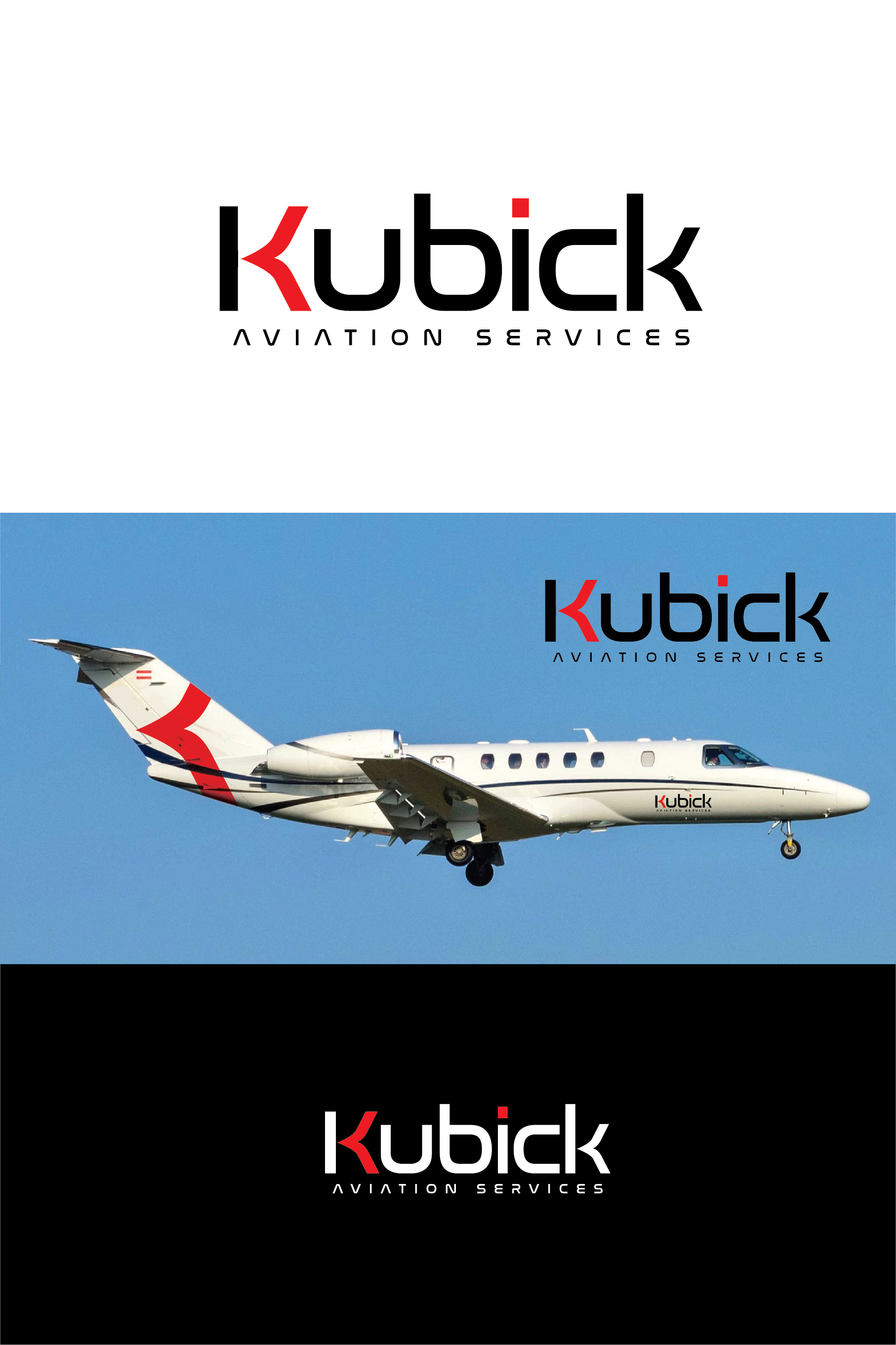 Logo Design by ally designs for Kubick Aviation Services | Design #36933970