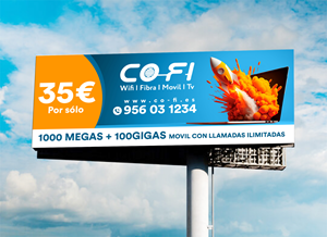 Billboard Design by WrapTonic24 for COFI TELECOMUNICACIONES SL | Design: #36933413