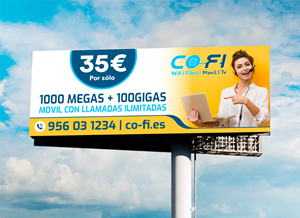 Design de Panneau par WrapTonic24 pour COFI TELECOMUNICACIONES SL | Design : #36985689