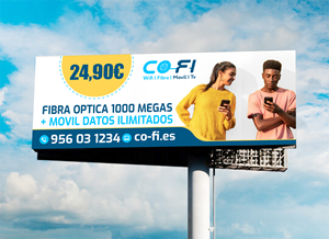 Billboard Design by WrapTonic24 for COFI TELECOMUNICACIONES SL | Design: #37032717