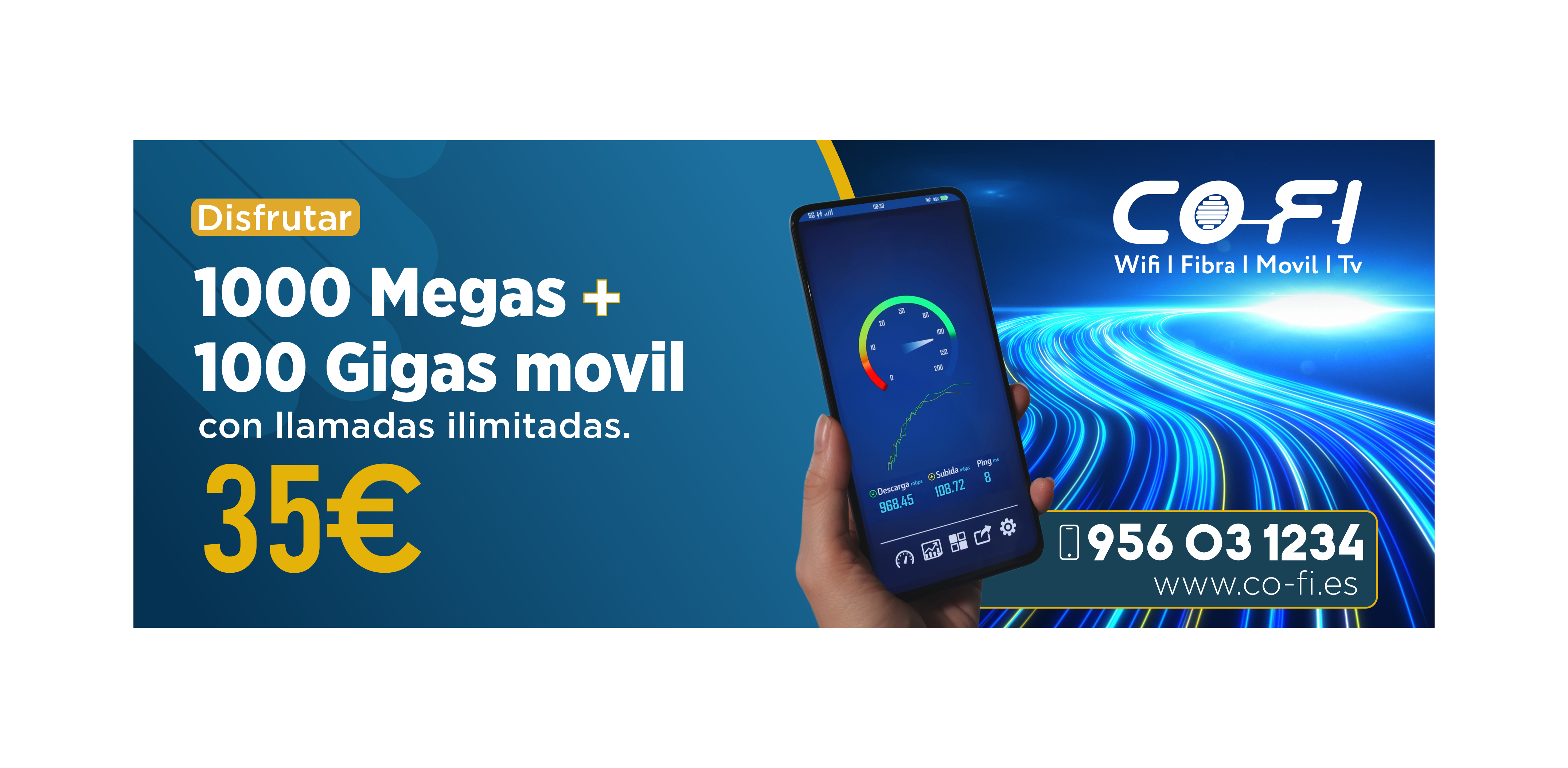 Billboard Design by Excellar Hub for COFI TELECOMUNICACIONES SL | Design #36939707