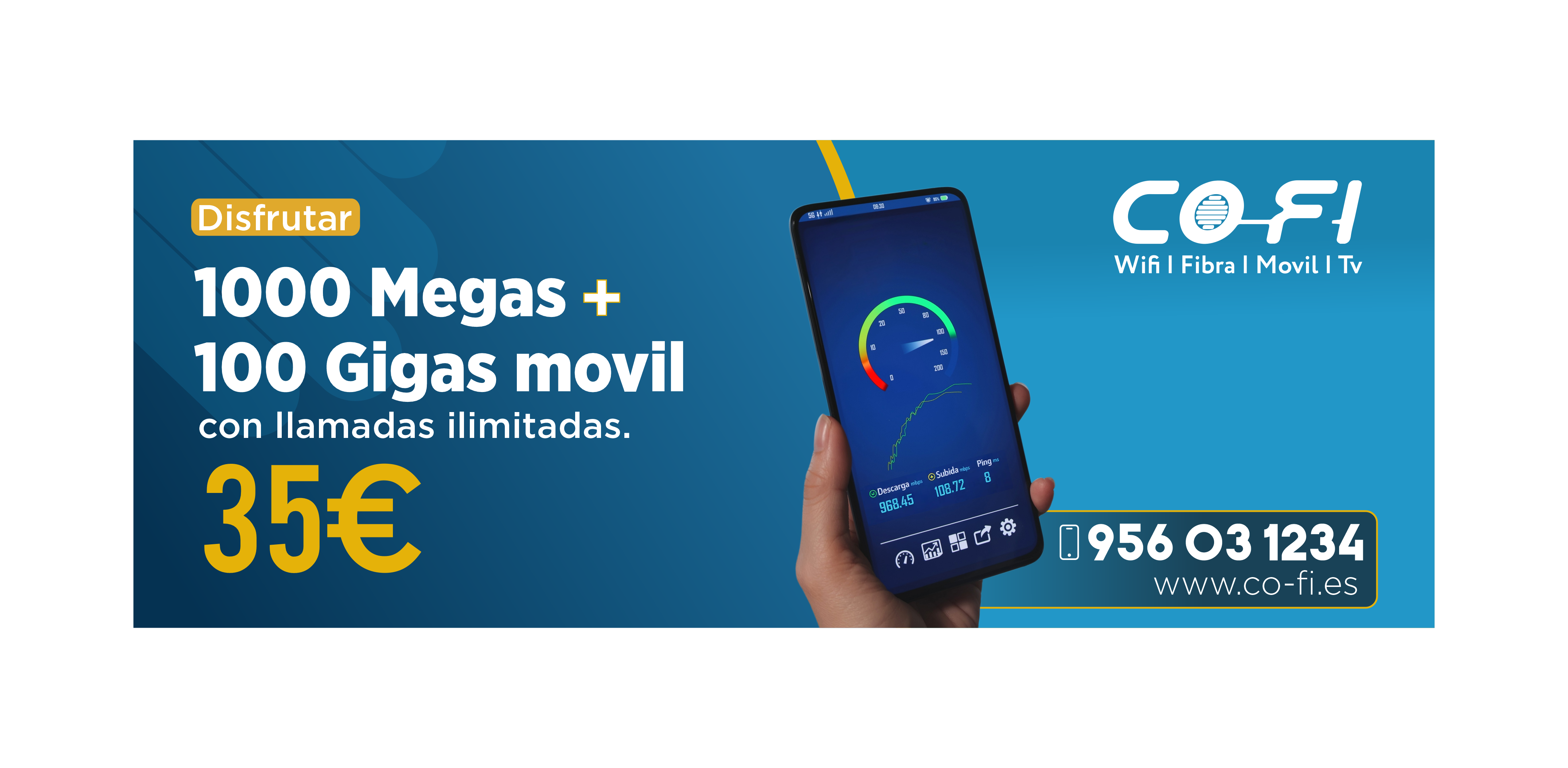 Billboard Design by Excellar Hub for COFI TELECOMUNICACIONES SL | Design #36948331