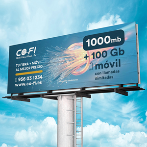 Billboard Design by YourLogoMaster for COFI TELECOMUNICACIONES SL | Design: #36934546