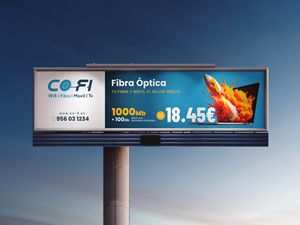 Design de Panneau par dadaMEDIA pour COFI TELECOMUNICACIONES SL | Design : #36951255