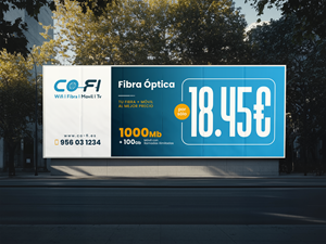 Design de Panneau par dadaMEDIA pour COFI TELECOMUNICACIONES SL | Design : #36962282