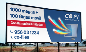 Billboard Design by saurov for COFI TELECOMUNICACIONES SL | Design: #36949623