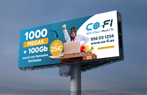 Billboard Design by Dzhafir for COFI TELECOMUNICACIONES SL | Design #36935604