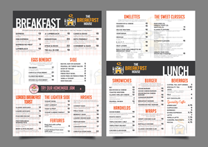 Menu Design by taufik_alrahman for Insight Business Group | Design: #36934902