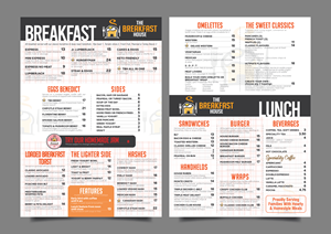 Menu Design by taufik_alrahman for Insight Business Group | Design: #36957975