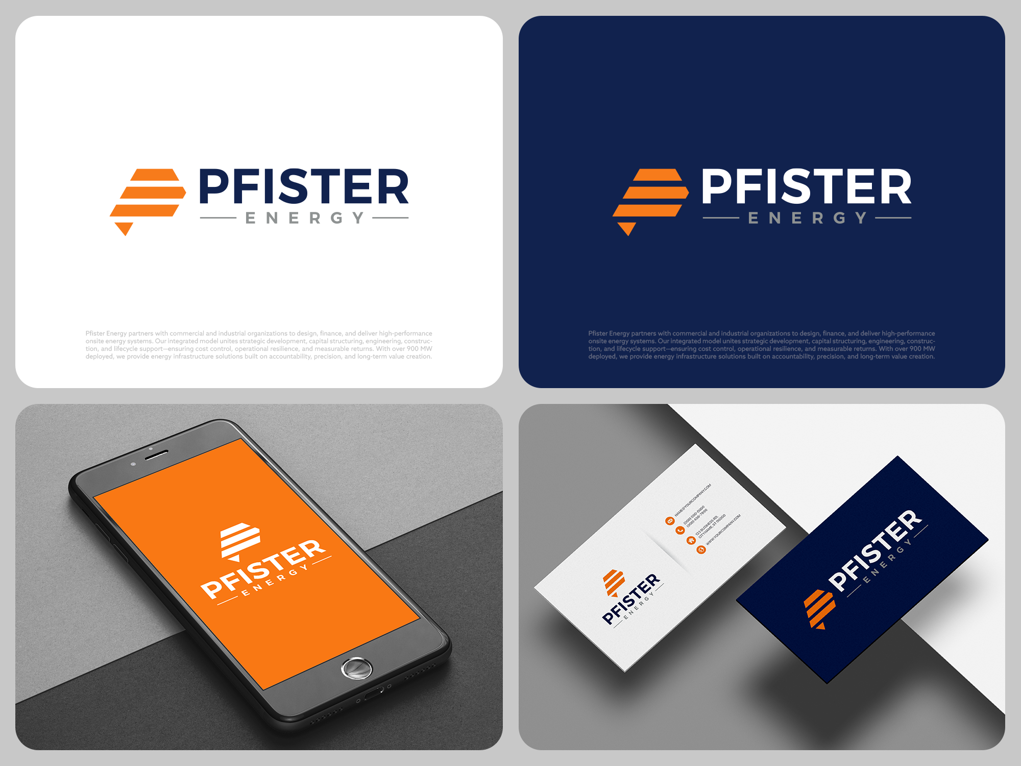 Logo-Design von COLOUR CREATIVE für Pfister Energy | Design #36961515