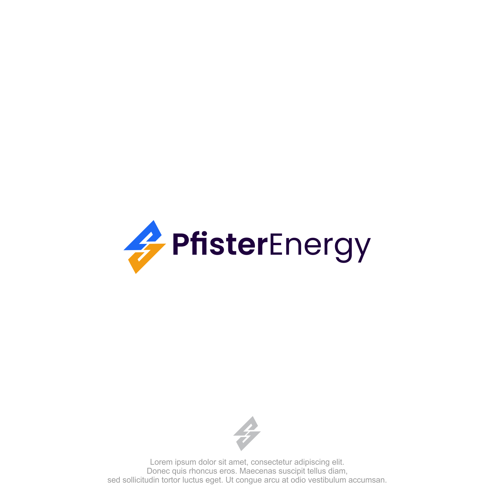 Diseño de Logo por M.Syaiful Huda para Pfister Energy | Diseño #36930899