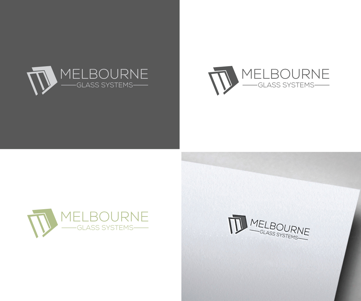 Diseño de Logo por Om Namah Shivay para Melbourne Glass Systems | Diseño #36937532