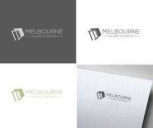 Logo Design by Om Namah Shivay for Melbourne Glass Systems | Design: #36937532
