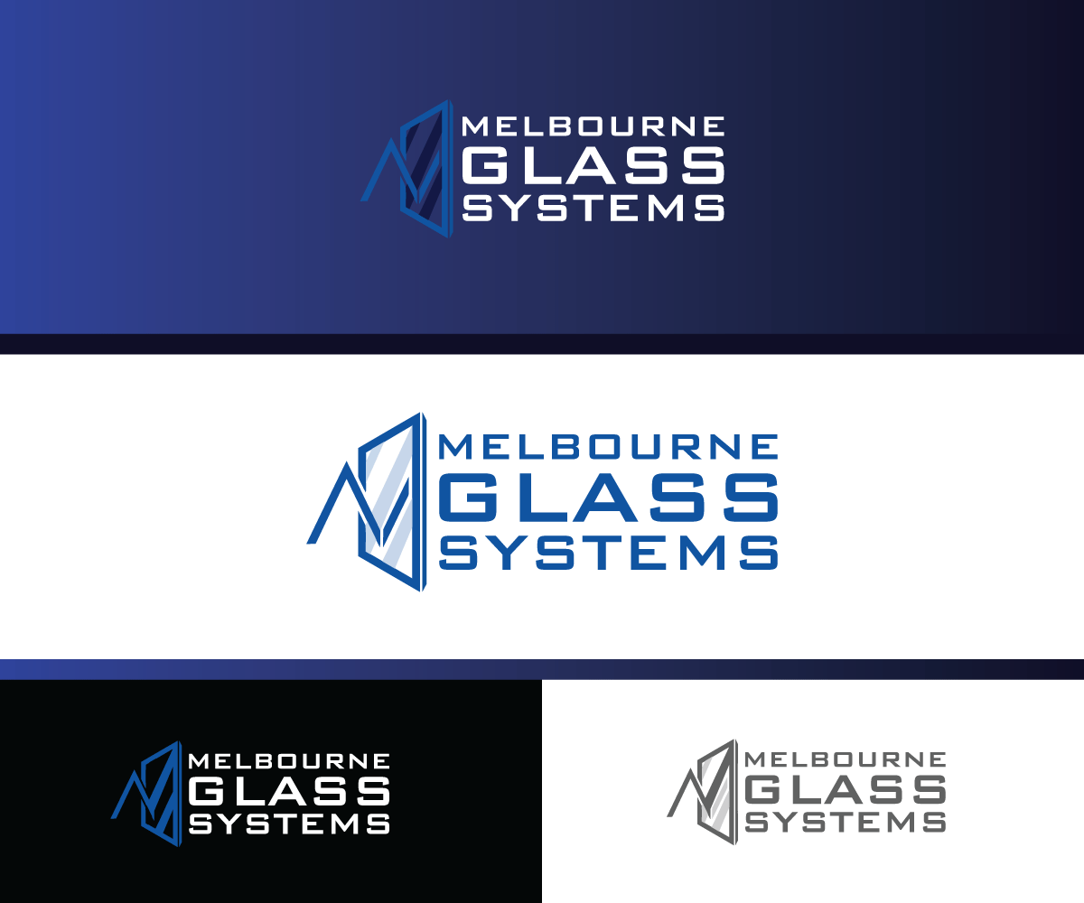 Diseño de Logo por Nadim_art para Melbourne Glass Systems | Diseño #36948923