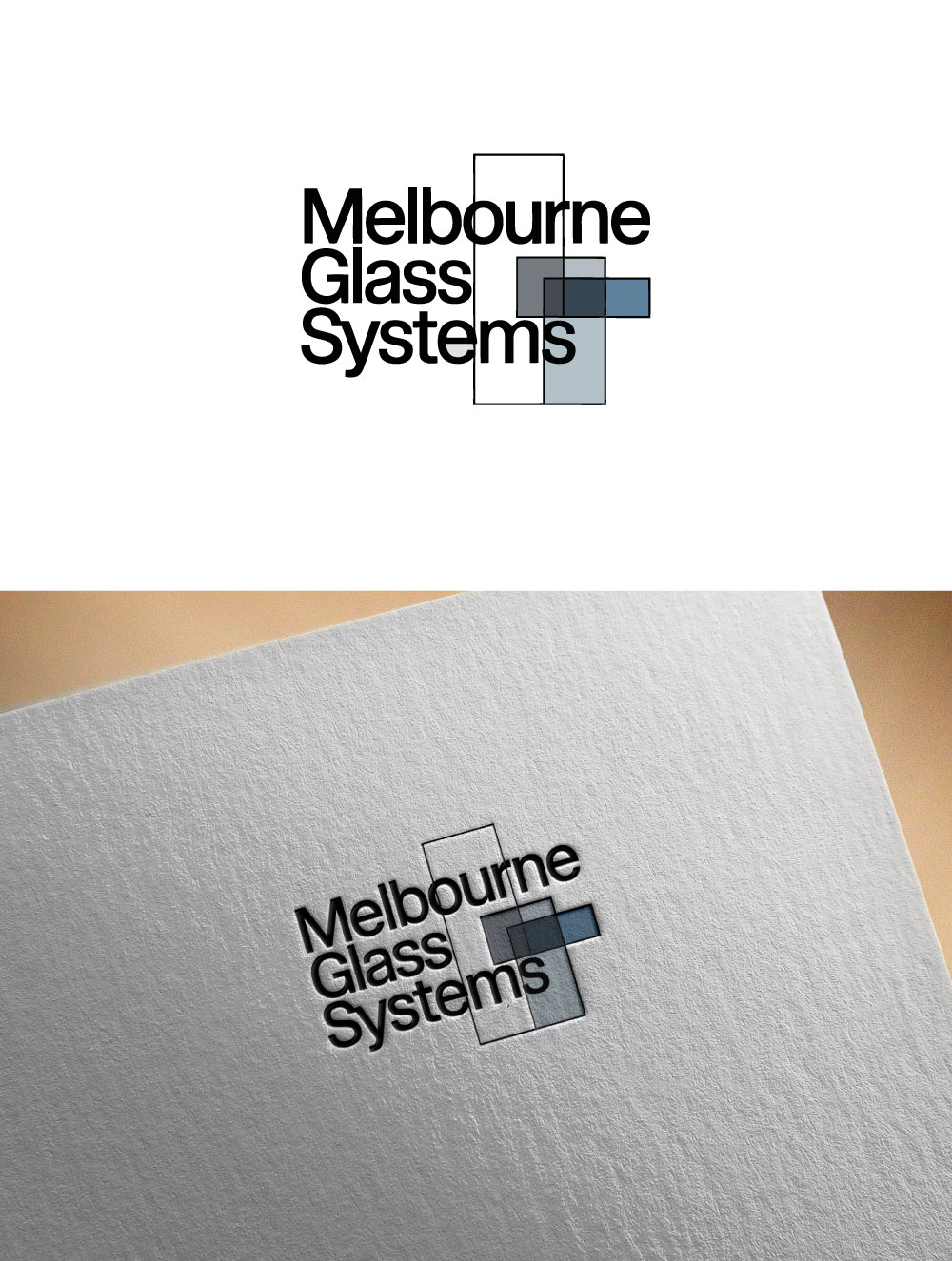 Diseño de Logo por KING JM para Melbourne Glass Systems | Diseño #36937805