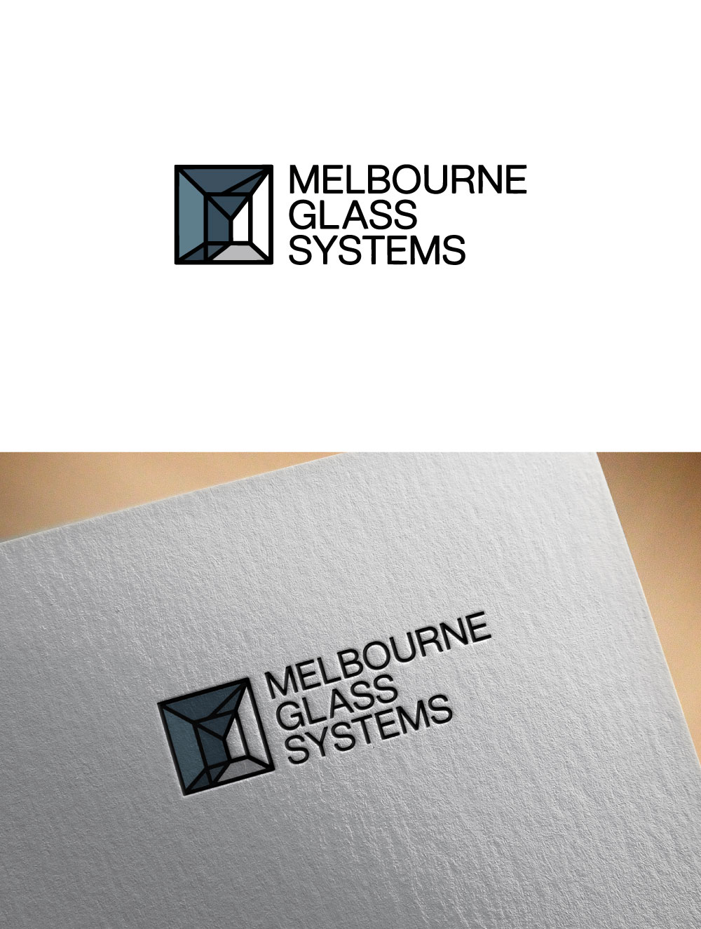 Diseño de Logo por KING JM para Melbourne Glass Systems | Diseño #36937807