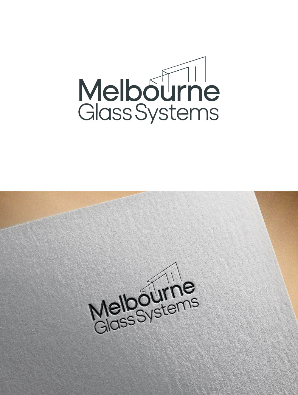 Diseño de Logo por KING JM para Melbourne Glass Systems | Diseño #36937808