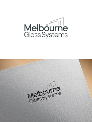 Logo Design by KING JM for Melbourne Glass Systems | Design: #36937808