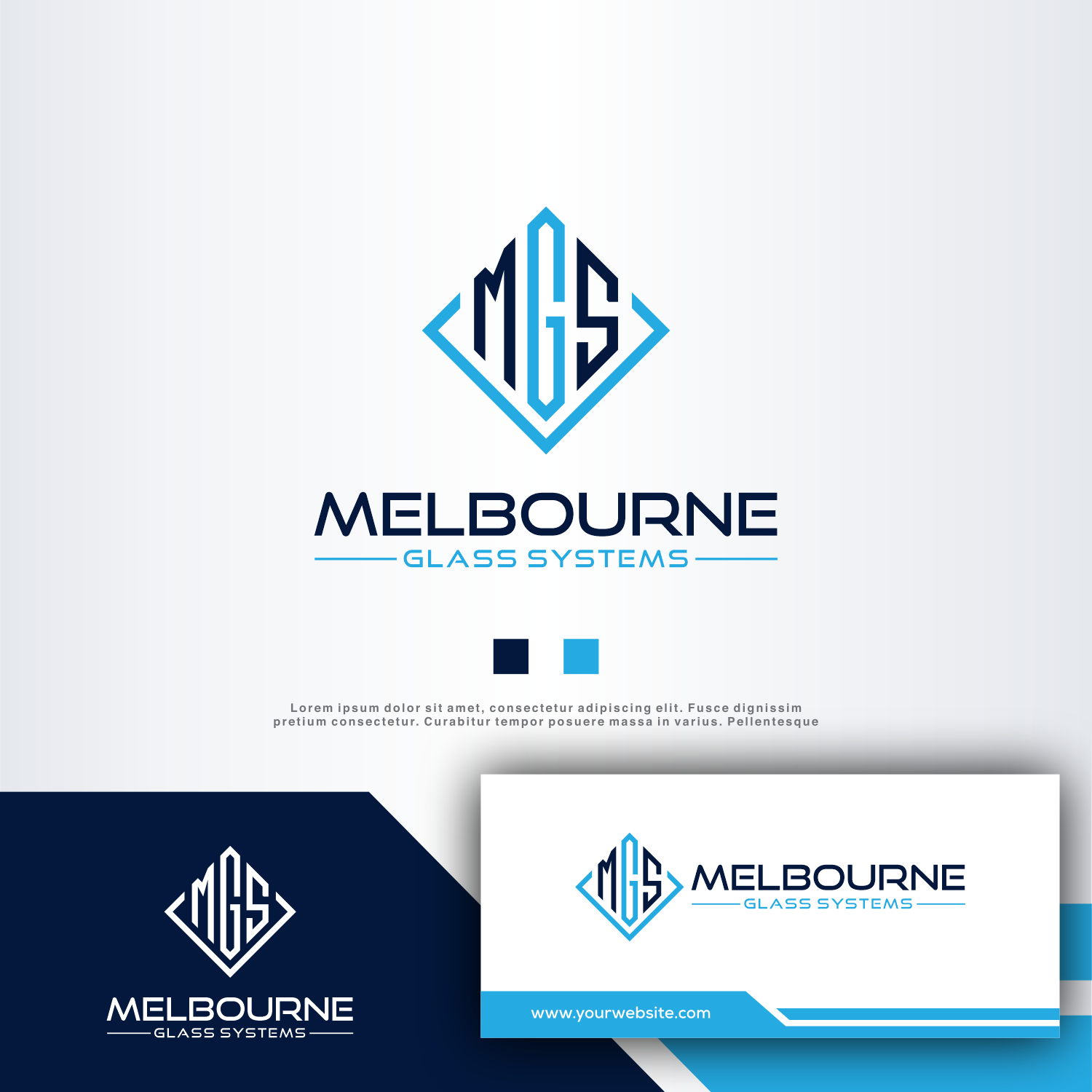 Diseño de Logo por Kenshin777 para Melbourne Glass Systems | Diseño #36936162